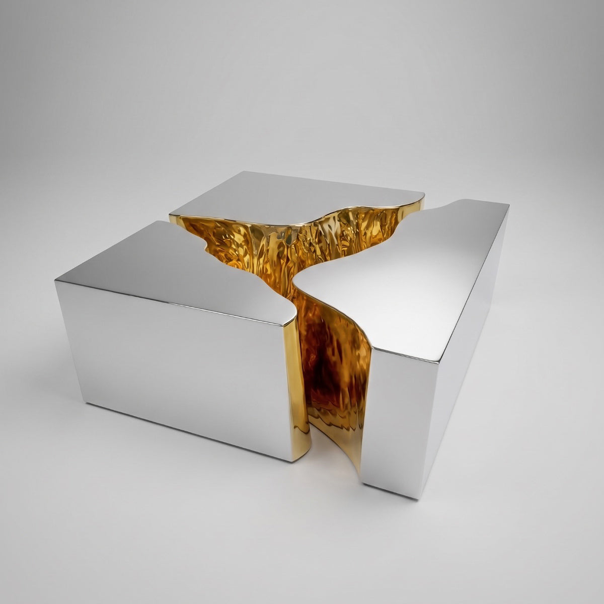 Modern Sculptural Center Table